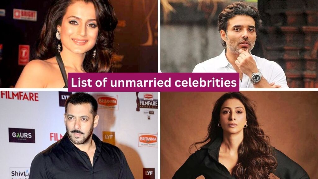 List of unmarried celebrities