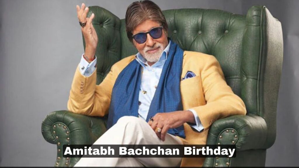 Amitabh Bachchan Birthday