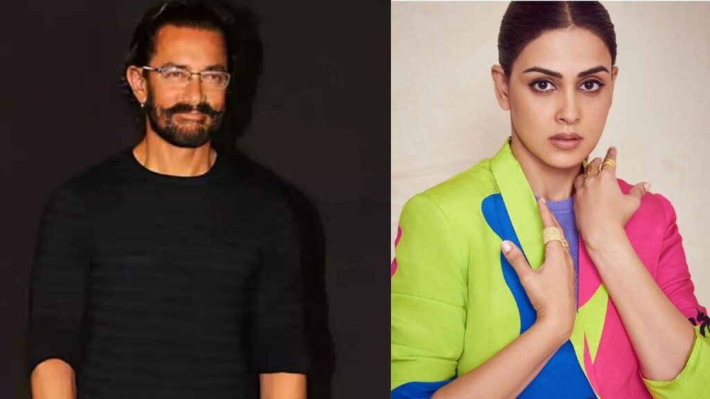 aamir khan to romance with genelia d'souza movie