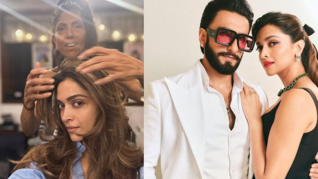 ranveer singh reacted on Deepika padukone salon selfie