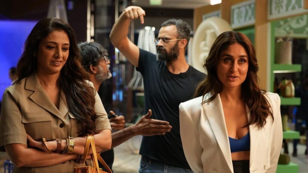 Kareena kapoor shared behind the scenes from The Crew shoot